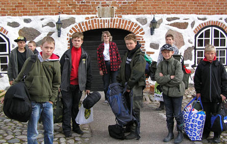 Hela g&auml;nget p&aring; Eriksbergsl&auml;gret. Foto: Rune Svensson